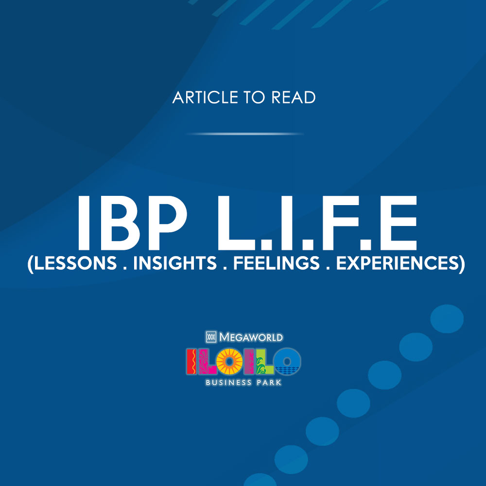IBP L.I.F.E (LESSONS. INSIGHTS. FEELINGS. EXPERIENCES) - Cover Image