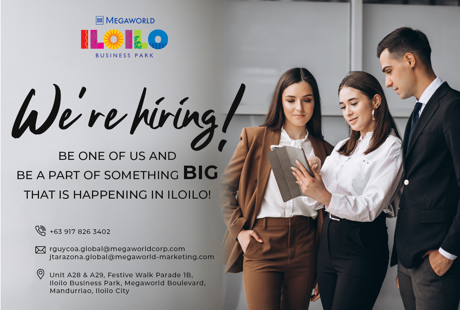 Megaworld Iloilo Job Hiring